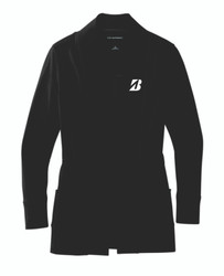 Bridgestone "B" Port Authority® Ladies Microterry Cardigan