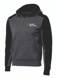 Bartlett Barracudas Swim Team Sport-Tek Tech Fleece Colorblock 1/4-Zip Hooded Sweatshirt