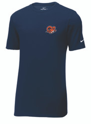 Wheaton Rams Coaches Nike Dri-FIT Cotton/Poly Tee