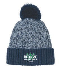 BCA Cheer New Era® Marled Knit Pom Beanie