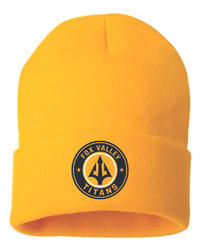 Fox Valley Titans Sportsman 12" Solid Knit Beanie
