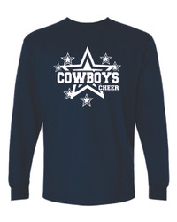 Cowboys Cheer Gildan - Ultra Cotton Long Sleeve T-Shirt