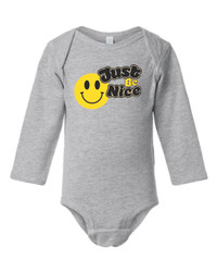 Just Be Nice Rabbit Skins™ Infant Long Sleeve Baby Rib Bodysuit