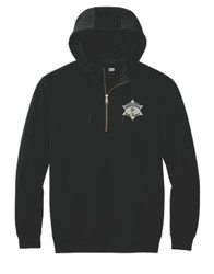 Cook County Sheriff's Police Training Academy CornerStone® Tough Fleece 1/4-Zip Hoodie