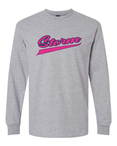 Carol Stream Storm Script Gildan - Ultra Cotton Long Sleeve T-Shirt