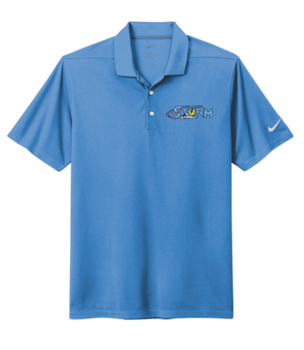 Carol Stream Storm Logo Nike Dri-FIT Micro Pique 2.0 Polo