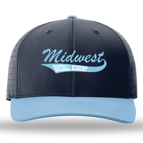 Midwest Baseball Academy Richardson Laser Perf R-Flex Snapback - Assorted Colors