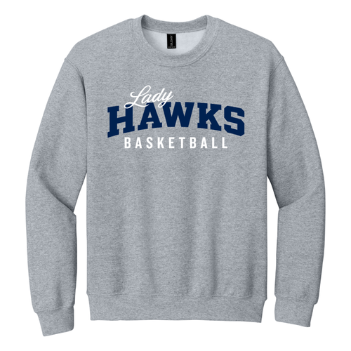 Bartlett Lady Hawks Basketball - Gildan Heavy Blend Crewneck