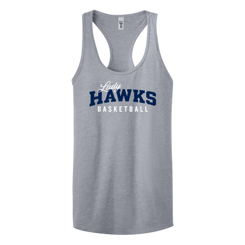 Bartlett Lady Hawks Basketball - Next Level Women's Ideal Racerback Tank