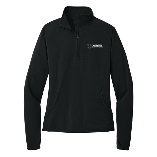 Kenyon Woods Middle School - Sport-Tek Women's Sport-Wick Stretch 1/4-Zip Pullover