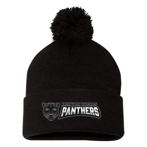 Kenyon Woods Middle School - Sportsman 12" Pom-Pom Cuffed Beanie