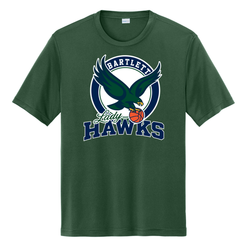 Bartlett Lady Hawks Basketball - Sport-Tek PosiCharge Competitor Tee (Eagle)