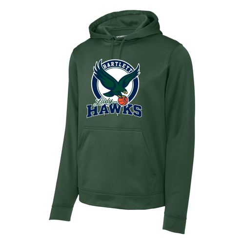 Bartlett Lady Hawks Basketball - Sport-Tek Sport-Wick Fleece Hooded Pullover (Eagle)