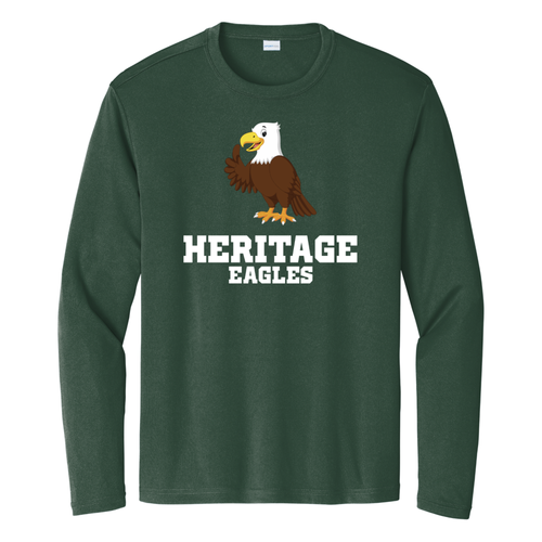 Heritage Eagles - Sport-Tek Long Sleeve PosiCharge Competitor Tee