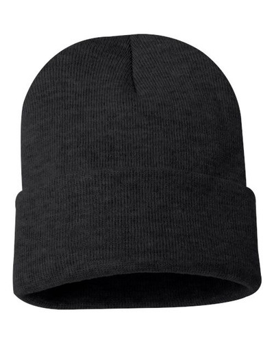 Sportsman 12" Solid Knit Beanie