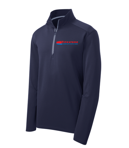 Firestone Complete Auto Care Textured 1/4-Zip Pullover