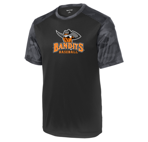 Bandits Baseball Sport-Tek CamoHex Colorblock Tee