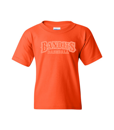 Bandits Baseball YOUTH Heavy Cotton T-Shirt