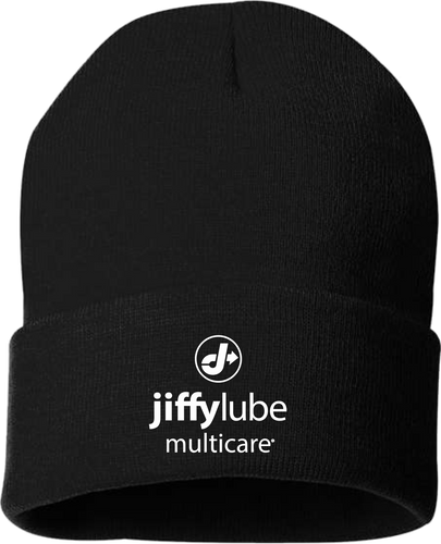 Jiffy Lube Multicare 12" Beanie Cap Stacked Logo - Assorted Colors