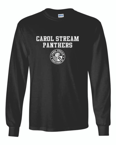 Carol Stream Panthers Long Sleeve Cotton Shirt #2
