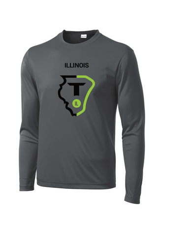 True Lacrosse Sport-tek PosiCharge Competitor Long Sleeve Tee