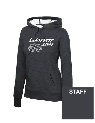 Lafayette Inn Sport-Tek Ladies Cotton/Poly Fleece Hoodie STAFF