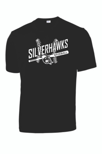 Bartlett Silverhawks Baseball ADULT PosiCharge Competitor Tee