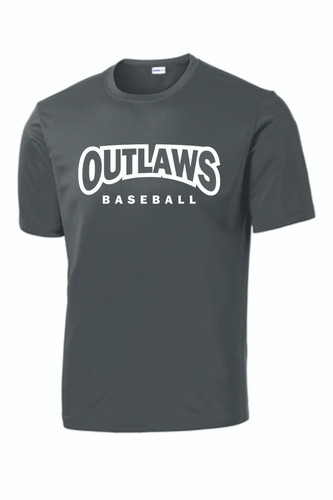 Outlaws Baseball YOUTH PosiCharge Competitor Tee