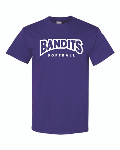 Bandits Softball Heavy Cotton T-Shirt