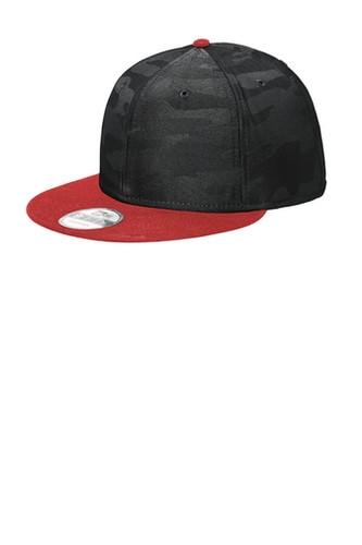 New Era ® Camo Flat Bill Snapback Cap