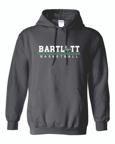 Bartlett High School Basketball YOUTH Heavy Blend Hooded Sweatshirt (Design 3)