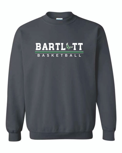Bartlett High School Basketball YOUTH Heavy Blend Crewneck (Design 3)