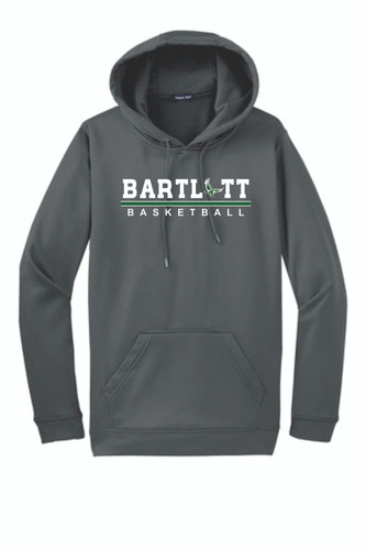 Bartlett High School Basketball YOUTH Fleece Hooded Pullover (Design 3)