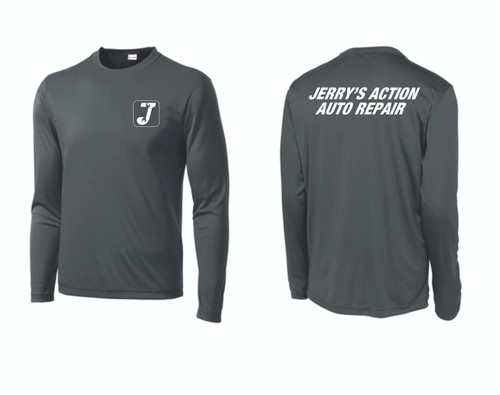 Jerry's Action Auto Repair Long Sleeve PosiCharge Competitor Tee