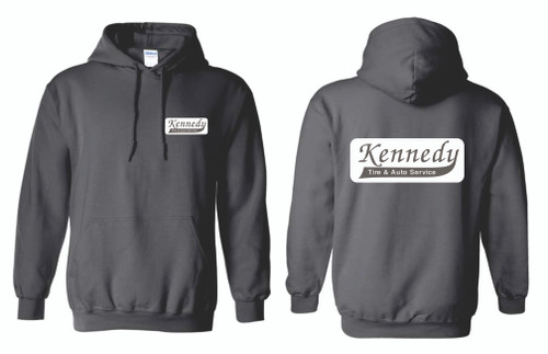 Kennedy Heavy Blend Hooded Sweatshirt.