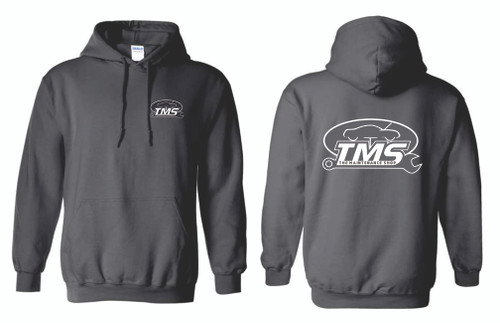 TMS Heavy Blend Hooded Sweatshirt.