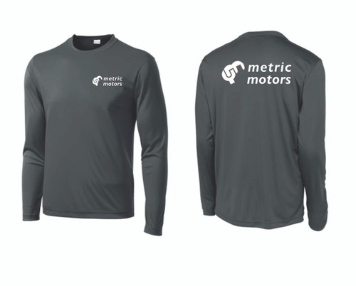 Metric Motors Long Sleeve PosiCharge Competitor Tee