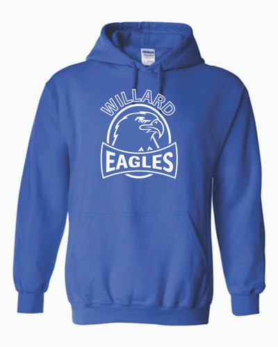 Willard Eagles YOUTH Heavy Blend Hooded Sweatshirt
