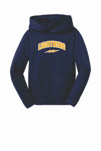 Lightning YOUTH - Sport-Tek Sport-Wick® Fleece Hooded Pullover