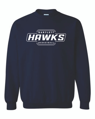 Bartlett High School Basketball Heavy Blend™ Crewneck (Design 2)