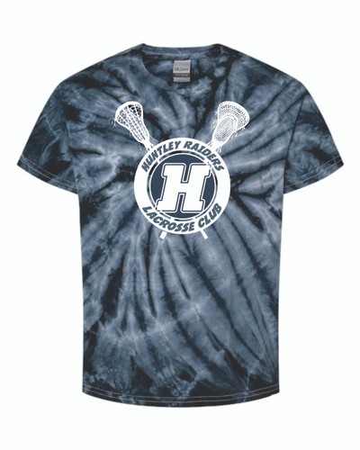 Huntley Raiders Lacrosse - Dyenomite Youth Cyclone Pinwheel Tie-Dyed T-Shirt