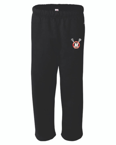 Huntley Raiders Lacrosse - Badger - Open-Bottom Sweatpants