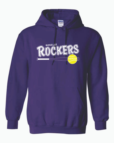 Roselle Rockers YOUTH - Gildan Heavy Blend™ Hooded Sweatshirt