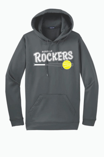 Roselle Rockers YOUTH - Sport-Tek® Sport-Wick® Fleece Hooded Pullover