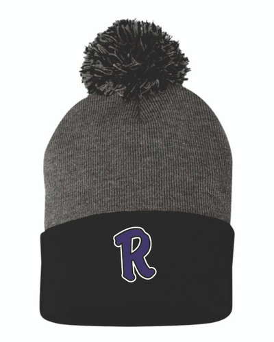 Roselle Rockers - Sportsman - Pom-Pom 12" Knit Beanie