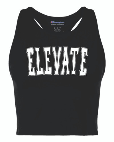 Elevate Dance - Champion Women's Crop Racerback Tank Top