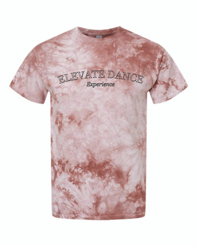 Elevate Dance - Dyenomite Crystal Tie-Dyed T-Shirt