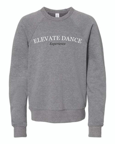 Elevate Dance YOUTH - BELLA + CANVAS Sponge Fleece Crewneck Sweatshirt