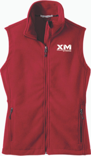 XM Ladies Fleece Vest - Assorted Colors