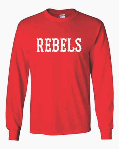 Bartlett Rebels YOUTH - Gildan Heavy Cotton™ Long Sleeve T-Shirt